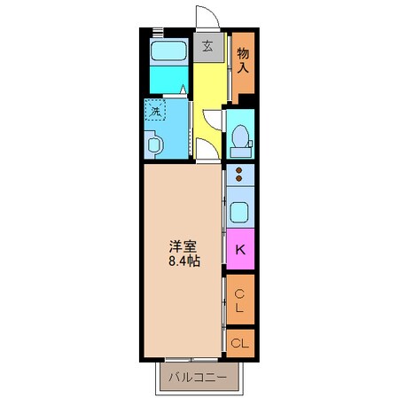 メゾンココットの物件間取画像